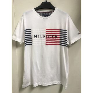 トミーヒルフィガー(TOMMY HILFIGER)の【新品】TOMMY HILFIGER プリントTシャツ(Mサイズ)(Tシャツ/カットソー(半袖/袖なし))