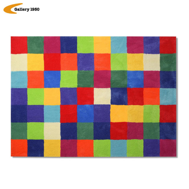 uniform experiment(ユニフォームエクスペリメント)のUE COLOR CHART LARGE RUG MAT インテリア/住まい/日用品のラグ/カーペット/マット(ラグ)の商品写真