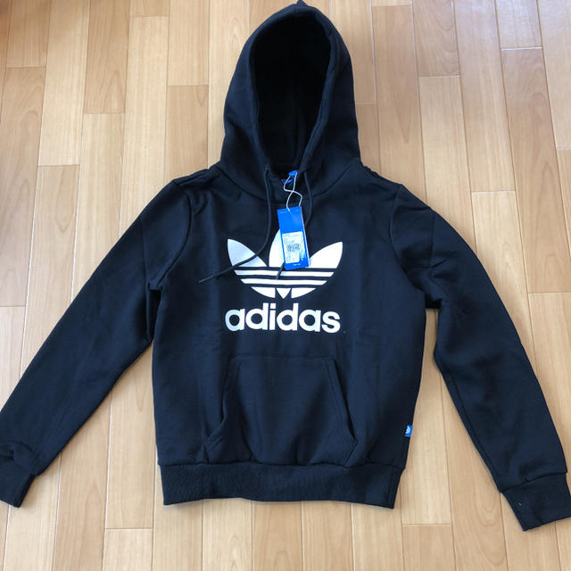 adidas(アディダス)のadidas originals アディダス  ボア パーカー トレフォイル レディースのトップス(パーカー)の商品写真