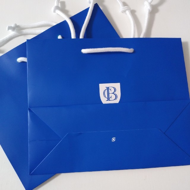 BURBERRY BLUE LABEL(バーバリーブルーレーベル)のブルーレーベル ブラックレーベル バーバリー ショップ袋 ショッパー プレゼント レディースのバッグ(ショップ袋)の商品写真