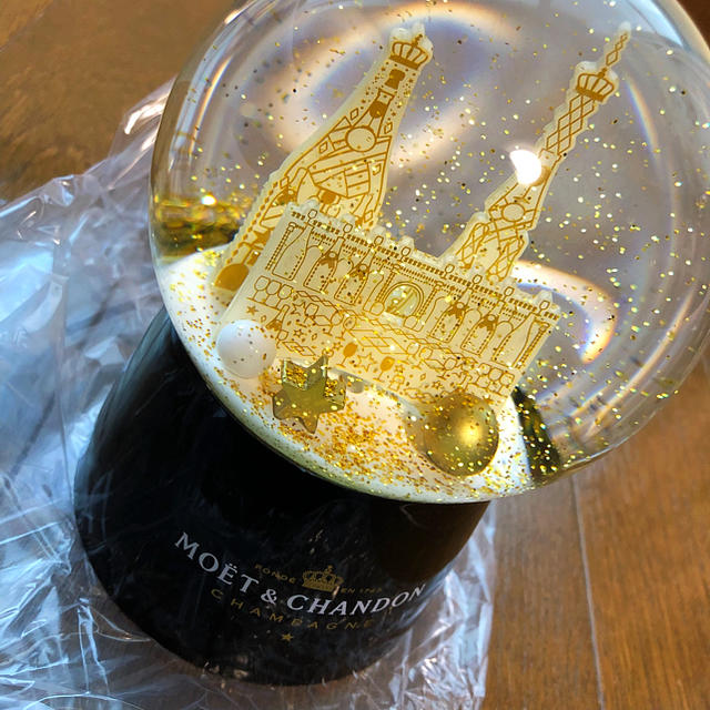 置物スノードーム Moët&CHANDON モエ