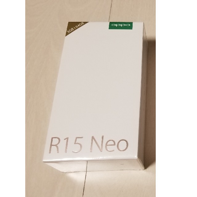 店舗良い R15 OPPO - ANDROID neo 新品未使用未開封 ダイヤモンドブルー スマートフォン本体