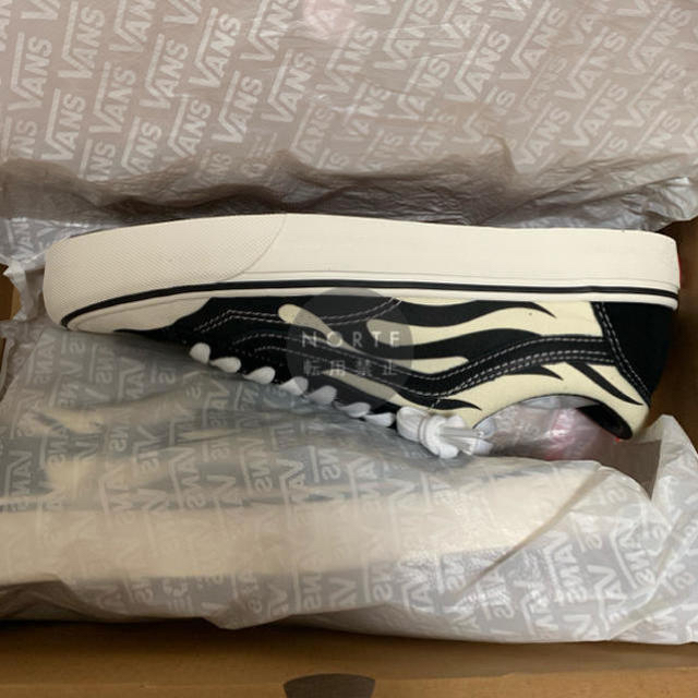 《新品/27.5cm》VANS Style 36 Sf FLAME BLACK