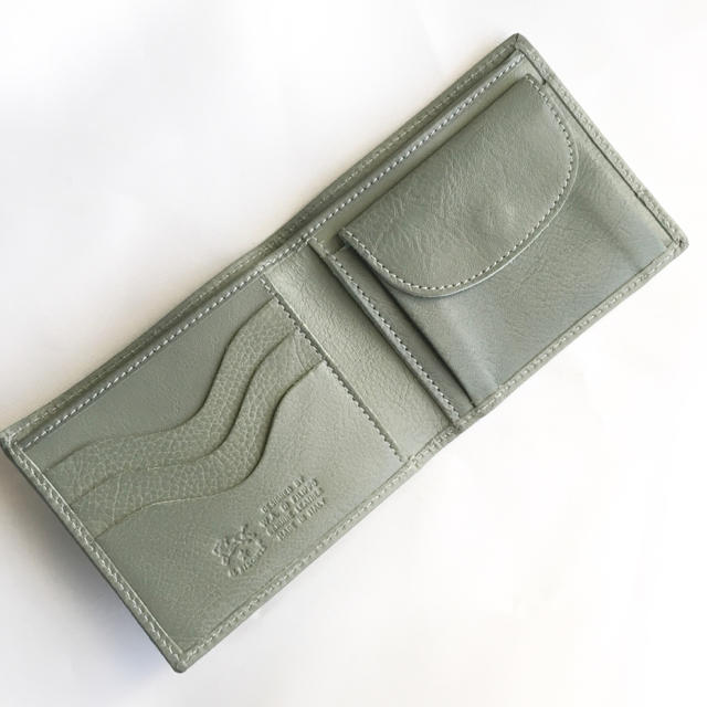 イルビゾンテ 二つ折り財布 c0817 限定色 セージ sage 新品
