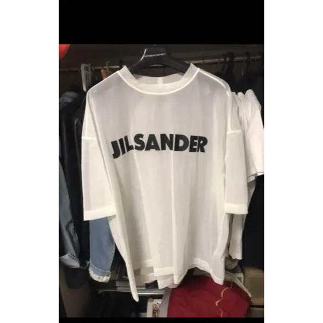 Jil Sander Mesh Logo T-Shirt