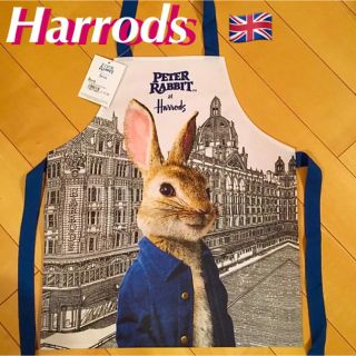 ハロッズ(Harrods)の【限定】《新品★タグ付き》Harrods ❤️ピーターラビット✨キッズエプロン(その他)