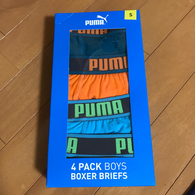 PUMA(プーマ)のプーマ ボクサーパンツ キッズ キッズ/ベビー/マタニティのキッズ服男の子用(90cm~)(下着)の商品写真