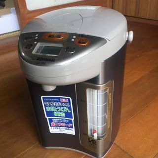 ゾウジルシ(象印)の【新品未使用】象印 電気ポット「優湯生」CV-DM30-TL  3.0L(電気ポット)