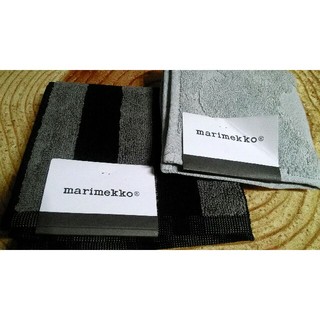 マリメッコ(marimekko)の新品　marimekko　タオルハンカチ　2枚セット(ハンカチ)