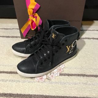 ルイヴィトン(LOUIS VUITTON)のmaimai様専用☆LOUIS VUITTON☆ハイカットスニーカー☆37(スニーカー)