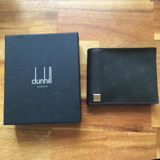 ダンヒル(Dunhill)の【美品】DUNHILL 財布 二つ折り(折り財布)