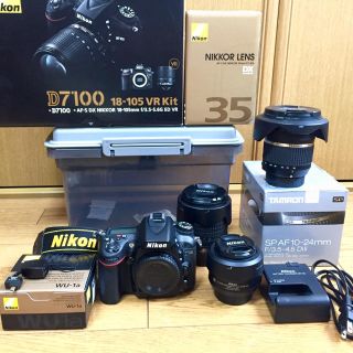 Nikon D7100 レンズキット +レンズ2本 ★20万円相当年末限定値下げ