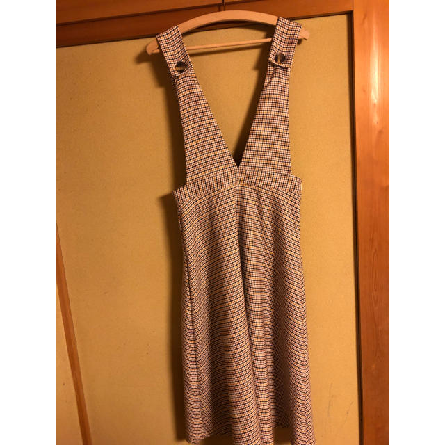 ZARA(ザラ)のZARA Aラインジャンパースカート レディースのスカート(ひざ丈スカート)の商品写真