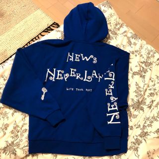 ニュース(NEWS)のNEVERLAND パーカー(アイドルグッズ)