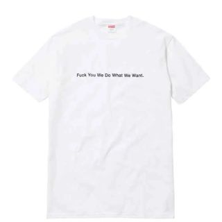 シュプリーム(Supreme)のSupreme What we want tee(Tシャツ/カットソー(半袖/袖なし))