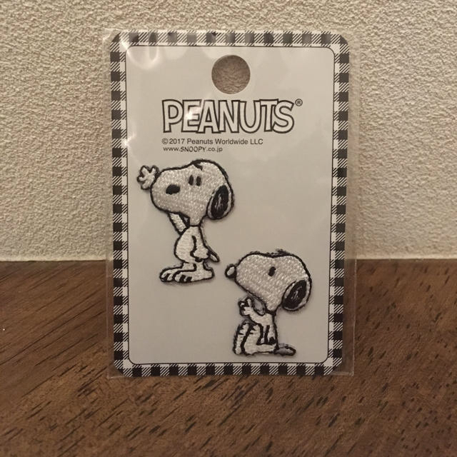 PEANUTS(ピーナッツ)のKIYOHARA ミニワッペン スヌーピー ハンドメイドの素材/材料(各種パーツ)の商品写真