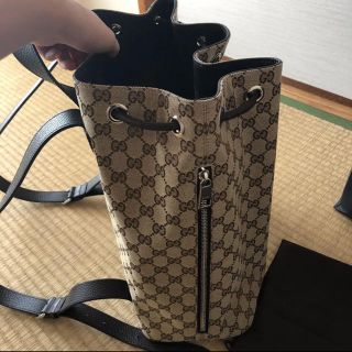 グッチ(Gucci)の即購入可能な方値下げ交渉ok!GUCCI/GGキャンパス/巾着リュック(リュック/バックパック)