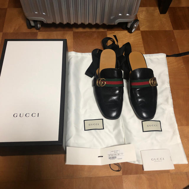 Gucci(グッチ)のGUCCI グッチ スリッパ ローファー バレンシアガ メンズの靴/シューズ(ドレス/ビジネス)の商品写真