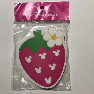 ディズニー(Disney)の【新品・未開封】ディズニー メモ  いちご メモ イチゴ メモ 🍓(ノート/メモ帳/ふせん)