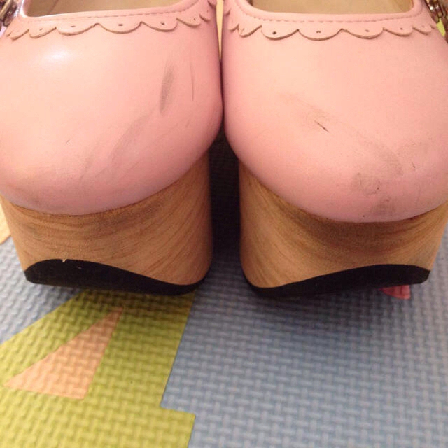 BODYLINE(ボディライン)のBODYLINE 厚底靴 (ピンク) レディースの靴/シューズ(ハイヒール/パンプス)の商品写真