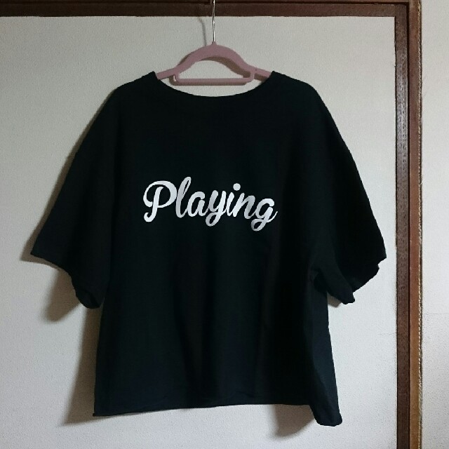 Spick & Span(スピックアンドスパン)の『Spick & Span』【FUNG】カットオフBIGT(PLAYING) レディースのトップス(Tシャツ(半袖/袖なし))の商品写真