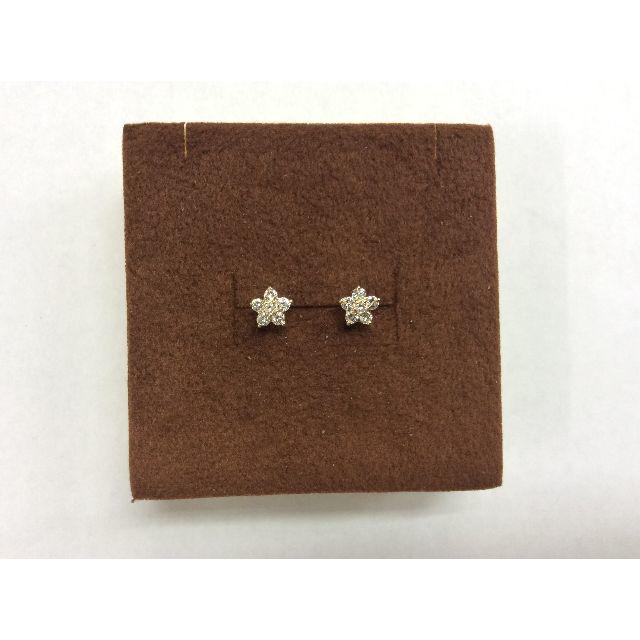 ピアスK18　ダイヤモンド0.40Ct　ピアス　0299