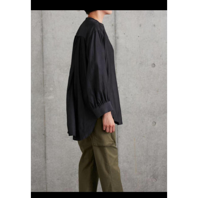 美品 19ss florent SILK LIKE BLOUSE フローレント