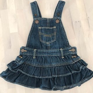 ベビーギャップ(babyGAP)のベビーGAP デニムジャンパースカート(ワンピース)