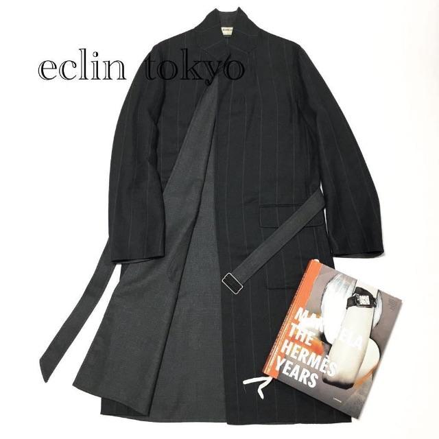 HERMES - HERMES マルジェラ期 《カシミヤ100%》 40 ガウン コート E106