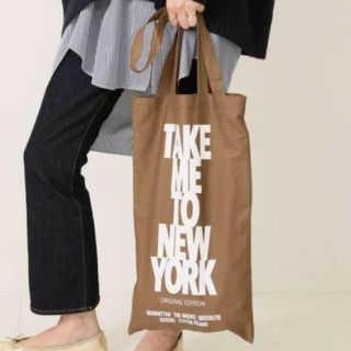 ドゥーズィエムクラス(DEUXIEME CLASSE)のドゥーズィエムクラス TAKE ME TO NY BAG 未使用 タグ付き (エコバッグ)