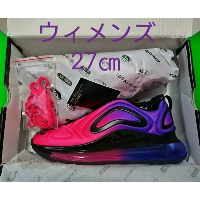 NIKE(ナイキ)のNIKE AIR MAX 720 パープル ピンク max720 alrmax メンズの靴/シューズ(スニーカー)の商品写真