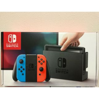 ニンテンドースイッチ(Nintendo Switch)の【あいぴょん様専用】任天堂 switch 本体 2台 ネオンカラー(家庭用ゲーム機本体)