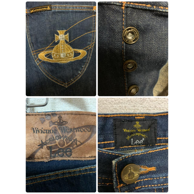 ヴィヴィアンウエストウッド アングロマニア × Lee オーブ 刺繍 ヴィヴィアンウエストウッド アングロマニア × Lee オーブ 刺繍