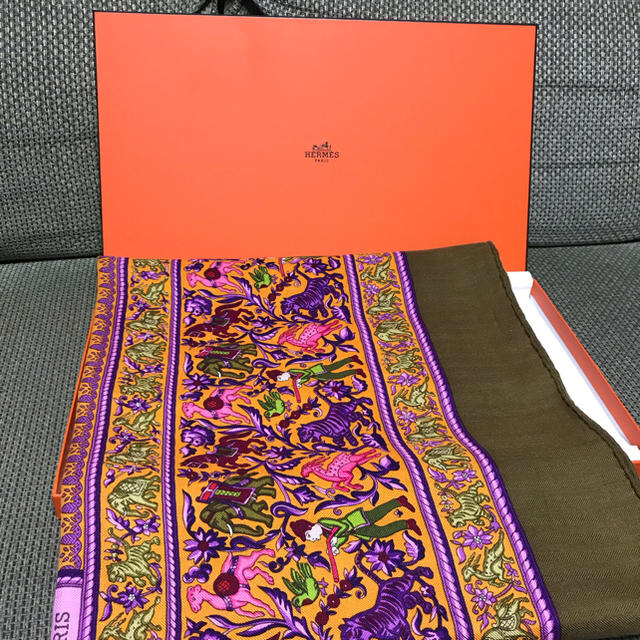 Hermes - そら様専用 エルメス カシミヤシルク ストールの通販 by トッティ's shop｜エルメスならラクマ