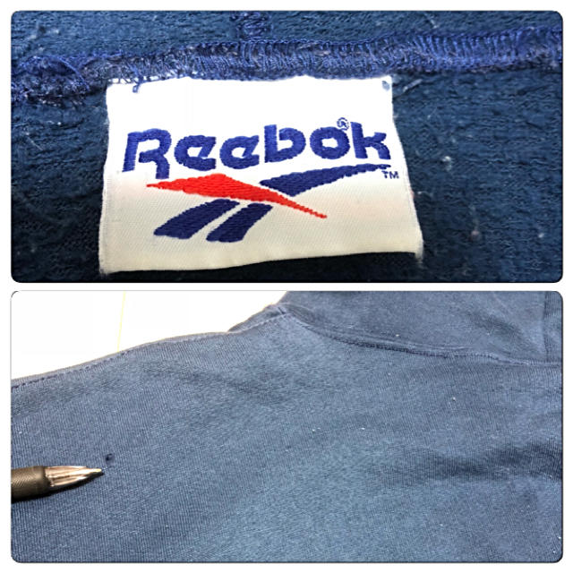 Reebok(リーボック)のReebok リーボック ビックロゴ  デカロゴ  パーカー L メンズのトップス(パーカー)の商品写真