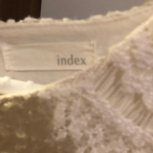 INDEX(インデックス)のindex トップス レディースのトップス(シャツ/ブラウス(長袖/七分))の商品写真