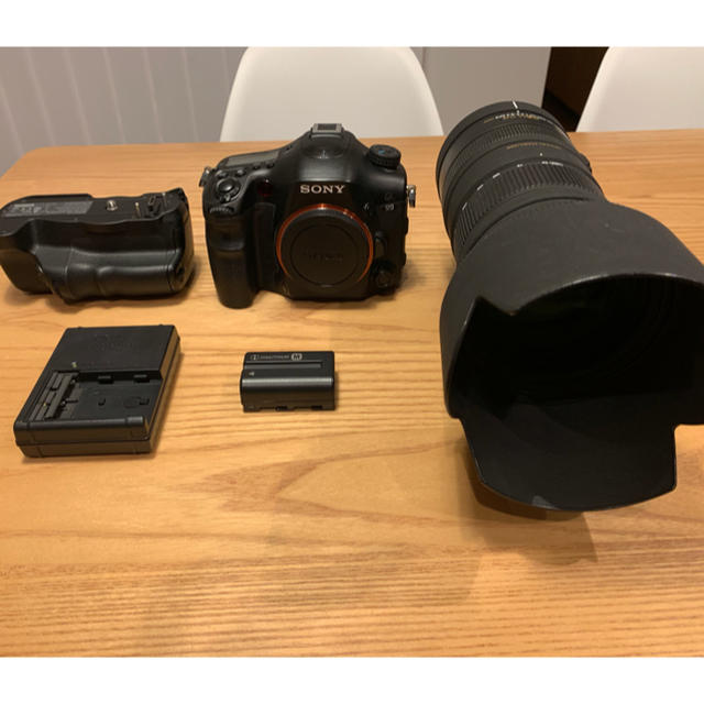 SONY α99 SIGMA 超望遠レンズ 純正バッテリーグリップ セットスマホ/家電/カメラ