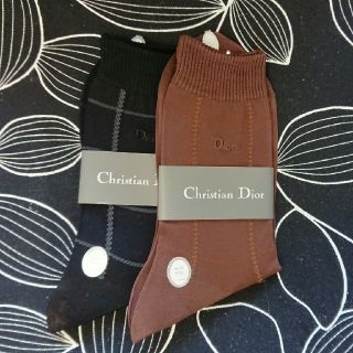 クリスチャンディオール(Christian Dior)のChristian Dior*靴下２足set(ソックス)