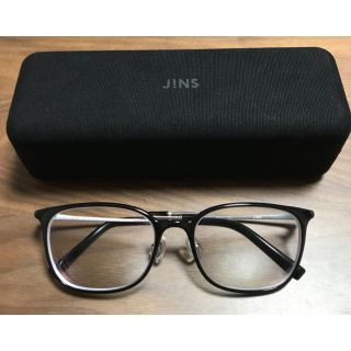 ジンズ(JINS)のjins メガネ ウェリントン 👓(サングラス/メガネ)