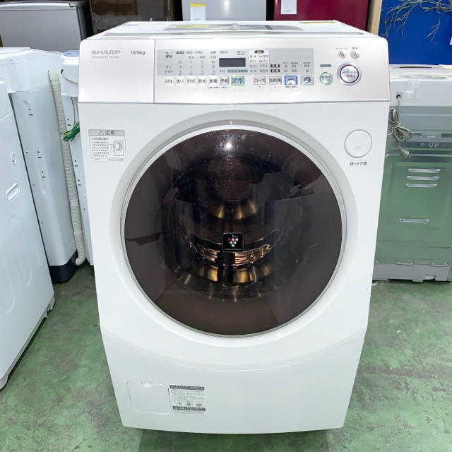 SHARP - ⭐︎SHARP⭐︎ドラム式洗濯乾燥機 2012年10kg美品 大阪市近郊配送無料