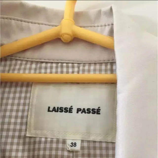 LAISSE PASSE(レッセパッセ)のレッセパッセトレンチコート レディースのジャケット/アウター(トレンチコート)の商品写真