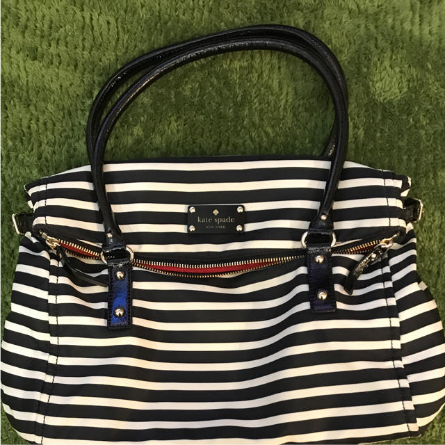 kate spade new york(ケイトスペードニューヨーク)のRui様専用です！ケイトスペード  ボーダー バッグ レディースのバッグ(ハンドバッグ)の商品写真