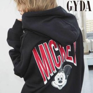 ジェイダ(GYDA)のGYDA ☆ Back Graphic BIGパーカー/Mickey Mouse(パーカー)