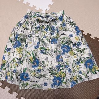 ジルスチュアート(JILLSTUART)のジルスチュアート 花柄スカート(ひざ丈スカート)