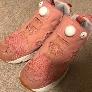 リーボック(Reebok)のポンプフューリー ピンク(スニーカー)