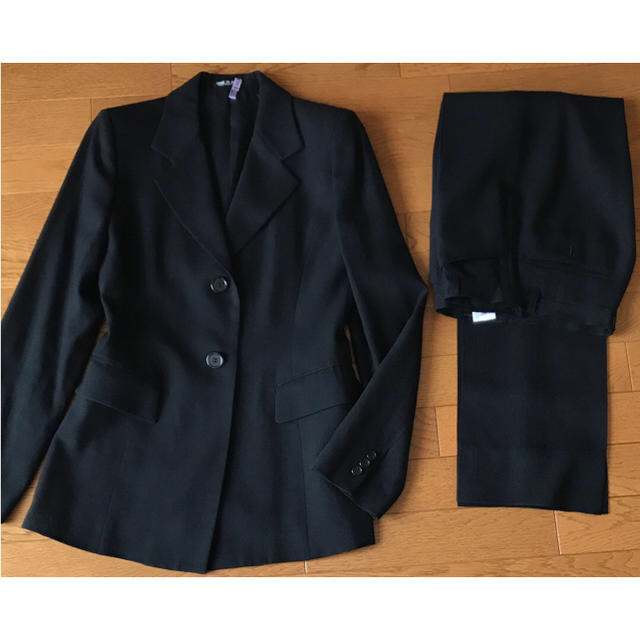 COMME CA DU MODE - コムサ・デ・モード パンツスーツ 黒 Mサイズの通販 by クリオ's shop｜コムサデモードならラクマ
