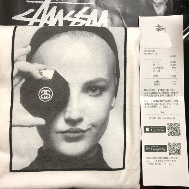 STUSSY(ステューシー)のSTUSSY PRINTEMPS 19 TEE Lサイズ メンズのトップス(Tシャツ/カットソー(半袖/袖なし))の商品写真