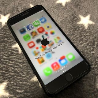 アイフォーン(iPhone)のiPhone 7 Plus Jet Black 256 GB SIMフリー(スマートフォン本体)