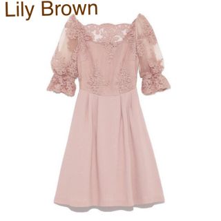 リリーブラウン(Lily Brown)のリリーブラウン  ワンピース(ひざ丈ワンピース)