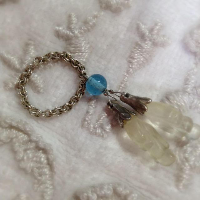 JaneMarple(ジェーンマープル)の羽根モチーフ、ラリエッタと指輪セット✨ レディースのアクセサリー(ネックレス)の商品写真